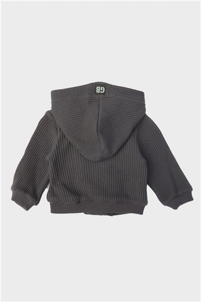 Layette Erkek Bebek Gri Eşofman Üstü