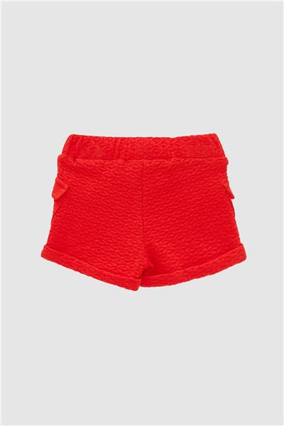Layette Erkek Bebek Kırmızı Şort