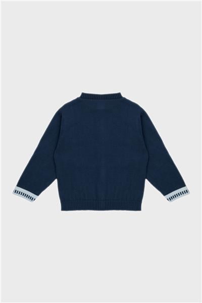 Layette Erkek Bebek Lacivert Hırka