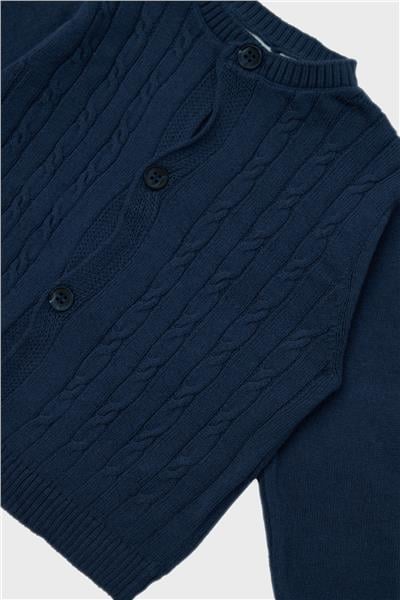 Layette Erkek Bebek Lacivert Hırka