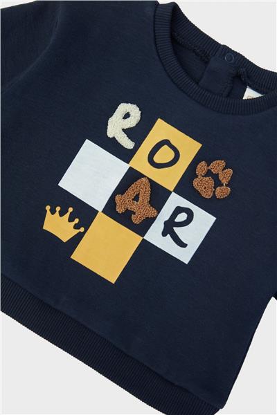 Layette Erkek Bebek Lacivert Sweatshirt