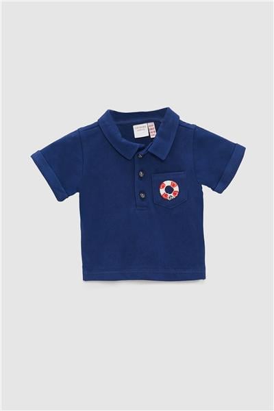 Layette Erkek Bebek Lacivert T-Shirt