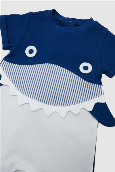Layette Erkek Bebek Lacivert Tulum