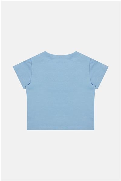 Layette Erkek Bebek Mavi Tshirt