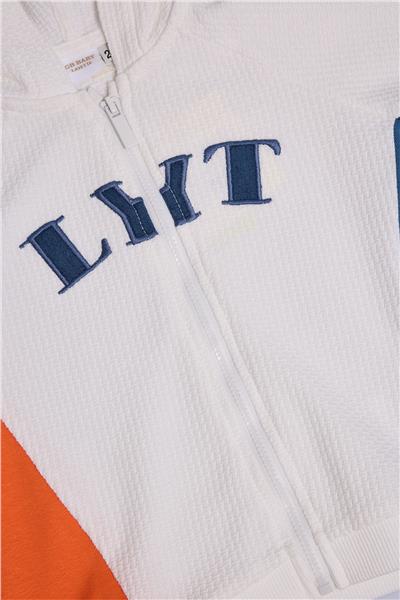 Layette Erkek Bebek Renkli Eşofman ÜstüLayette Erkek Bebek Renkli Eşofman Üstü