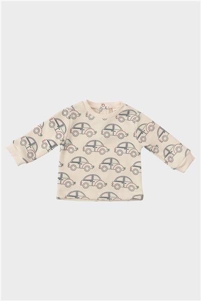 Layette Erkek Bebek Sarı Sweatshirt