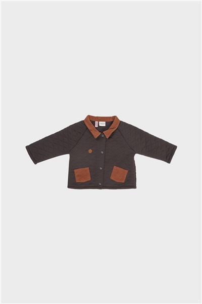 Layette Erkek Bebek Siyah Ceket