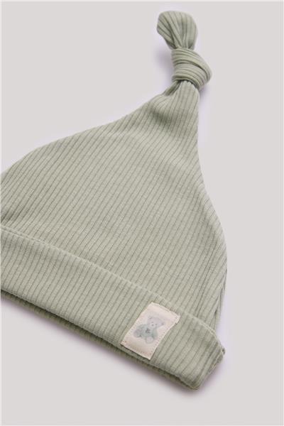 Layette Erkek Bebek Yeşil Bere