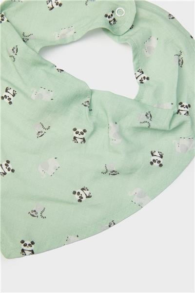 Layette Erkek Bebek Yeşil Önlük