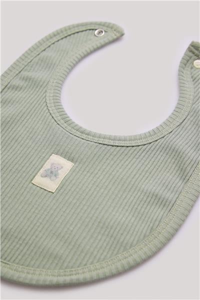 Layette Erkek Bebek Yeşil Önlük