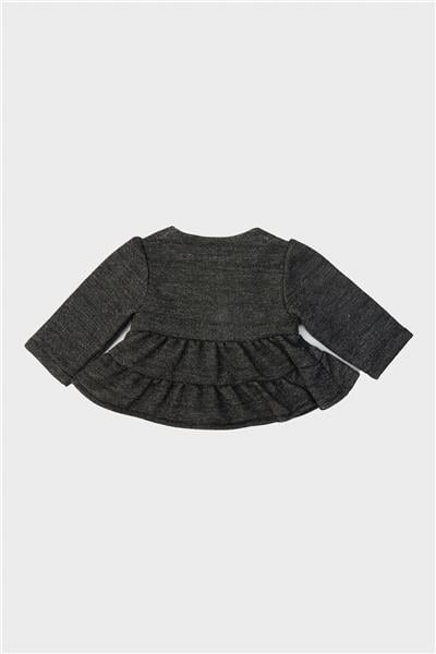 Layette Kız Bebek Antrasit Eşofman Üstü