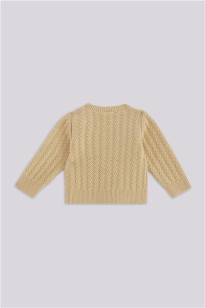Layette Kız Bebek Bej HırkaLayette Kız Bebek Bej Hırka