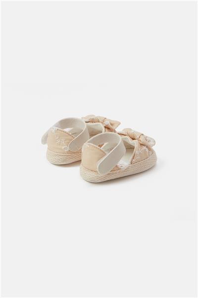 Layette Kız Bebek Bej Patik