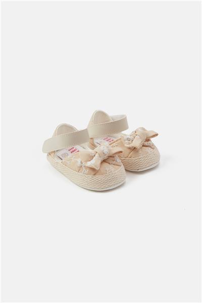 Layette Kız Bebek Bej Patik