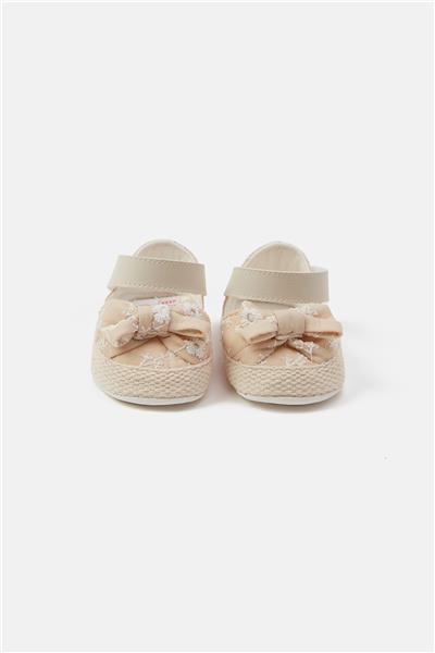 Layette Kız Bebek Bej Patik