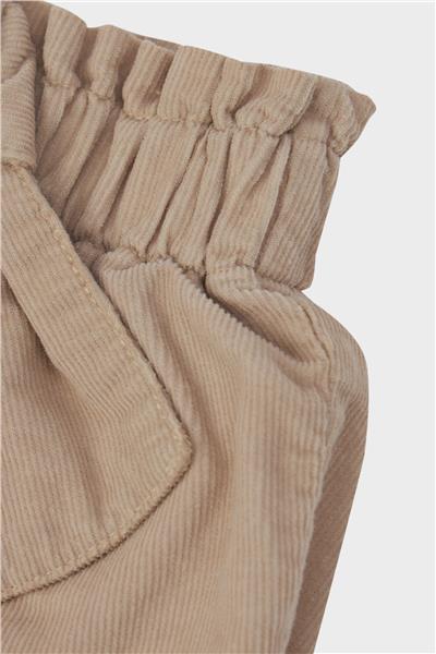 Layette Kız Bebek Bej Şort