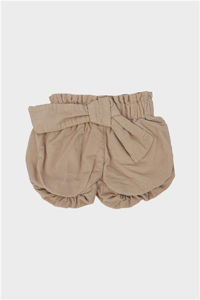 Layette Kız Bebek Bej Şort