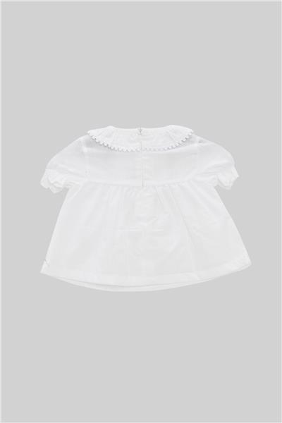 Layette Kız Bebek Beyaz Bluz