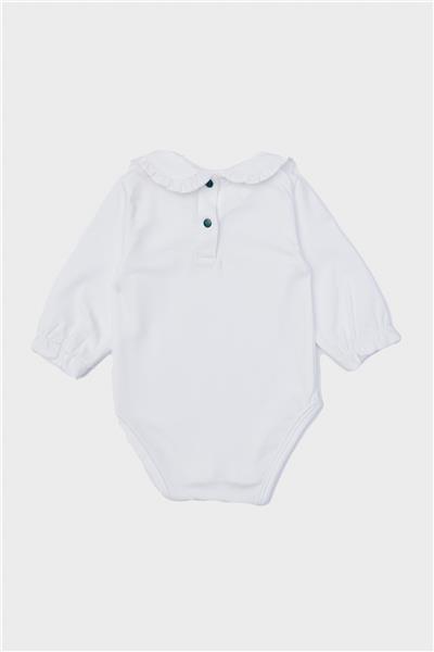 Layette Kız Bebek Beyaz Body