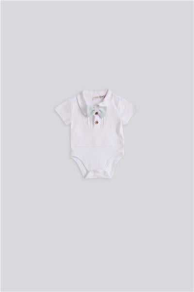 Layette Kız Bebek Beyaz BodyLayette Kız Bebek Beyaz Body