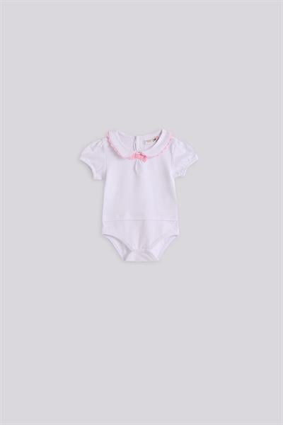 Layette Kız Bebek Beyaz BodyLayette Kız Bebek Beyaz Body