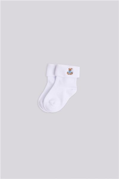 Layette Kız Bebek Beyaz ÇorapLayette Kız Bebek Beyaz Çorap