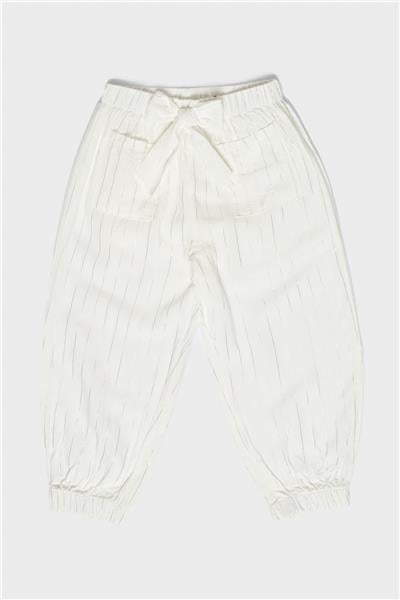 Layette Kız Bebek Beyaz Eşofman Altı