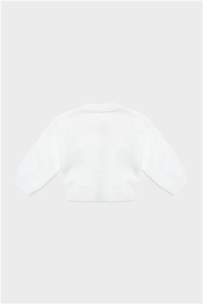 Layette Kız Bebek Beyaz Hırka
