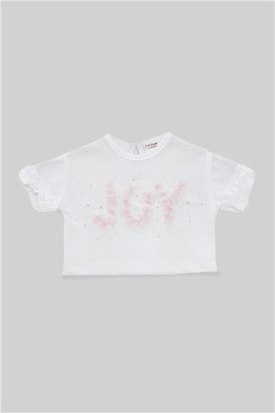 Layette Kız Bebek Beyaz T-Shirt