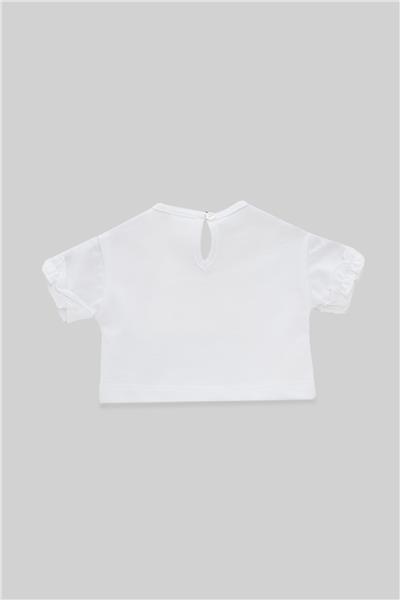 Layette Kız Bebek Beyaz T-Shirt