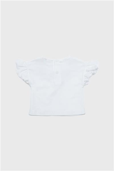 Layette Kız Bebek Beyaz Tshirt