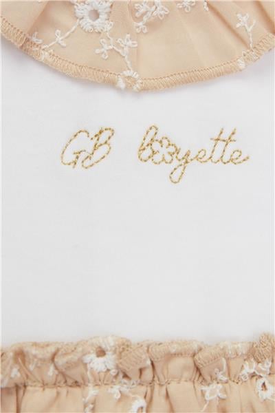 Layette Kız Bebek Beyaz Tulum