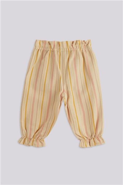 Layette Kız Bebek Çizgili PantolonLayette Kız Bebek Çizgili Pantolon