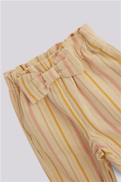 Layette Kız Bebek Çizgili PantolonLayette Kız Bebek Çizgili Pantolon