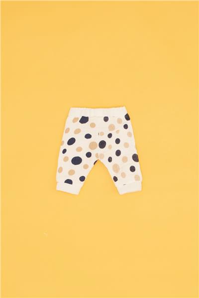 Layette Kız Bebek Desenli 3lü Body Eşofman Takımı