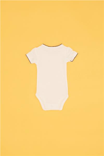 Layette Kız Bebek Desenli 3lü Body Eşofman Takımı