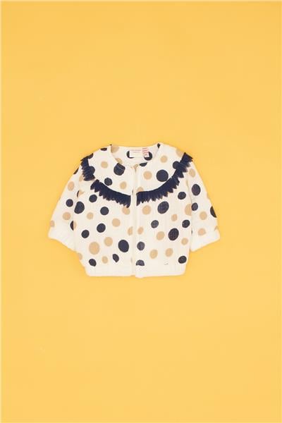 Layette Kız Bebek Desenli 3lü Body Eşofman Takımı