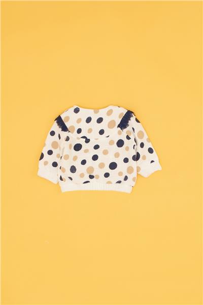 Layette Kız Bebek Desenli 3lü Body Eşofman Takımı