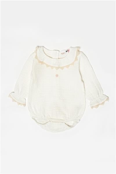 Layette Kız Bebek Desenli Bluz