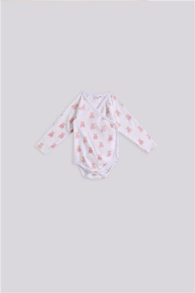 Layette Kız Bebek Desenli BodyLayette Kız Bebek Desenli Body