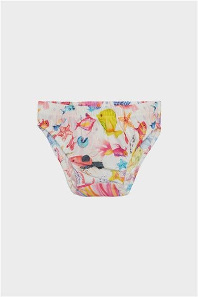 Layette Kız Bebek Desenli Elbise