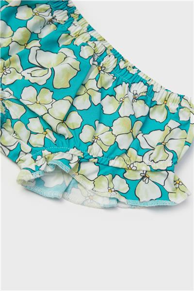 Layette Kız Bebek Desenli Elbise