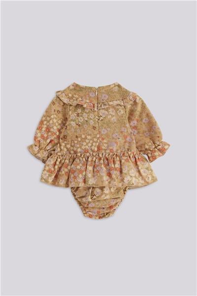 Layette Kız Bebek Desenli ElbiseLayette Kız Bebek Desenli Elbise