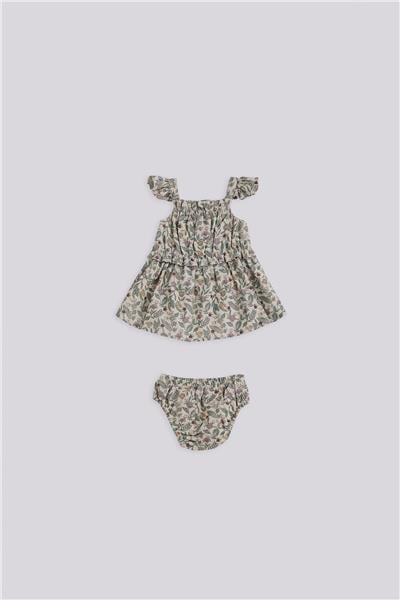 Layette Kız Bebek Desenli ElbiseLayette Kız Bebek Desenli Elbise