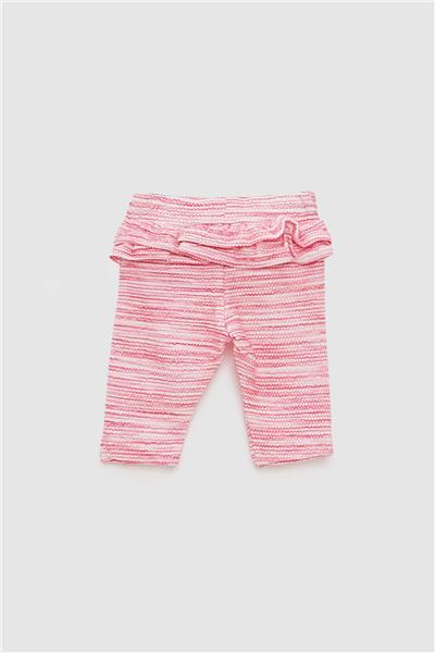 Layette Kız Bebek Desenli Eşofman Altı
