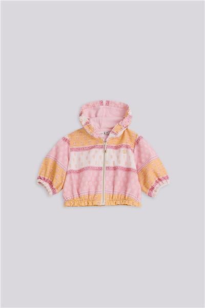 Layette Kız Bebek Desenli Eşofman ÜstüLayette Kız Bebek Desenli Eşofman Üstü