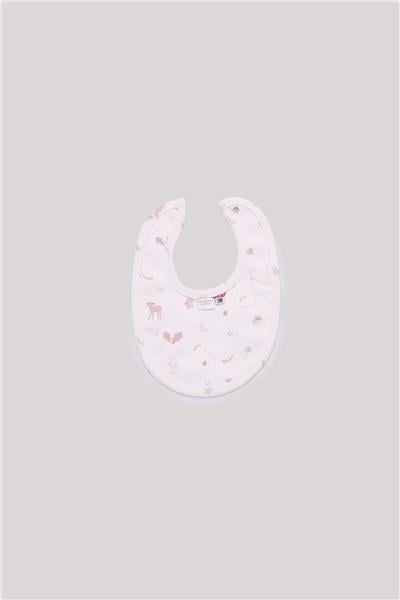 Layette Kız Bebek Desenli Önlük