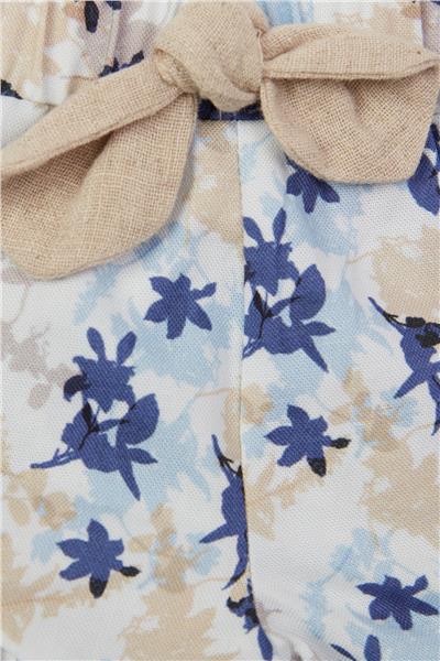 Layette Kız Bebek Desenli Şort