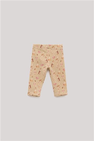 Layette Kız Bebek Desenli Tayt
