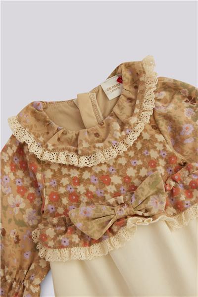 Layette Kız Bebek Desenli TulumLayette Kız Bebek Desenli Tulum